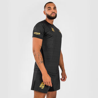 Camiseta Venum X Ares 2.0 Dry Tech Negro-oro