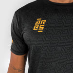 Camiseta Venum X Ares 2.0 Dry Tech Negro-oro