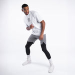 Camiseta Boxraw HRDR FSTR SMTR Oversize Blanco