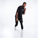 Camiseta Boxraw HRDR FSTR SMTR Oversize Negro