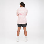 T-shirt Boxraw We Don't Play Boxing Oversize Rosa-Combat Arena