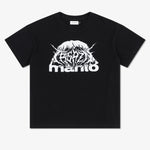 Camiseta oversize Manto Treasure Zone Negro