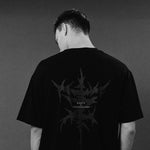 Camiseta oversize Manto Treasure Zone Negro