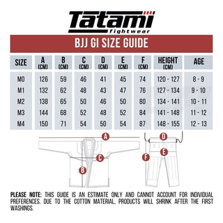 BJJ Gi para niños Tatami Fightwear Nova Absolute Negro