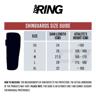 Espinilleras Top Ring Kick Más Art. 322N