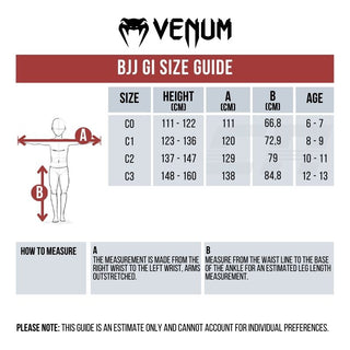 BJJ Gi Venum Contender Niño