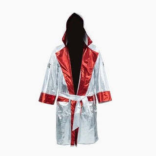 Bata para boxeo Cleto Reyes con capucha Edición Metálica