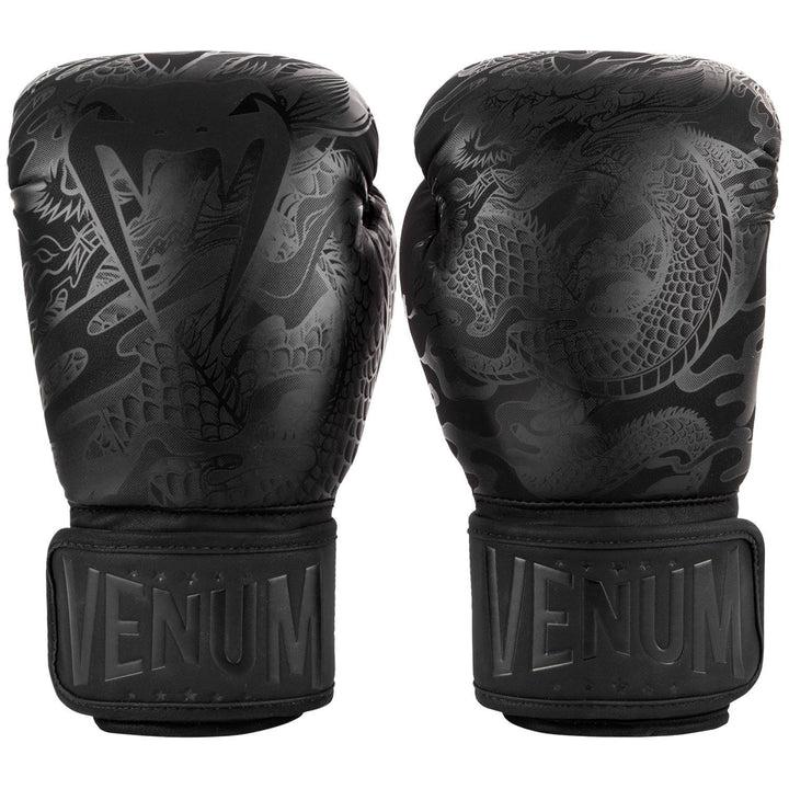 Guantes de boxeo Venum Dragon's Flight Negro-negro -  –  Combat Arena