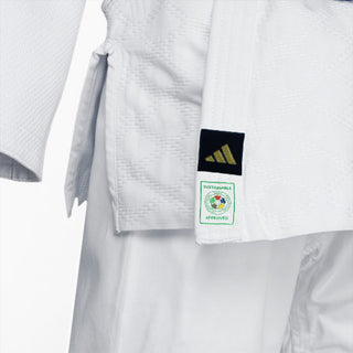 Judogi Adidas J730 Champion III IJF rayas oro
