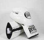 Guantes de boxeo Cleto Reyes Profesional CB2 Blanco con cordones