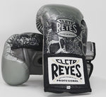 Guantes de boxeo Cleto Reyes Profesional CB2 Steel Snake con cordones