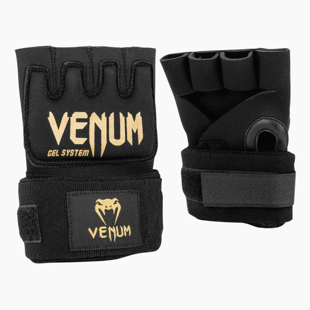 Guante-venda de boxeo en Gel Venum Kontact Negro-Oro -  –  Combat Arena