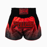 Pantalones cortos kick-tailandés RWS x Venum 2.0 Negro-rojo 