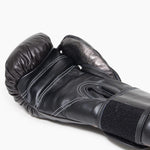Guantes de boxeo Di Nardo con velcro 16 Oz Marrón-negro-plata 