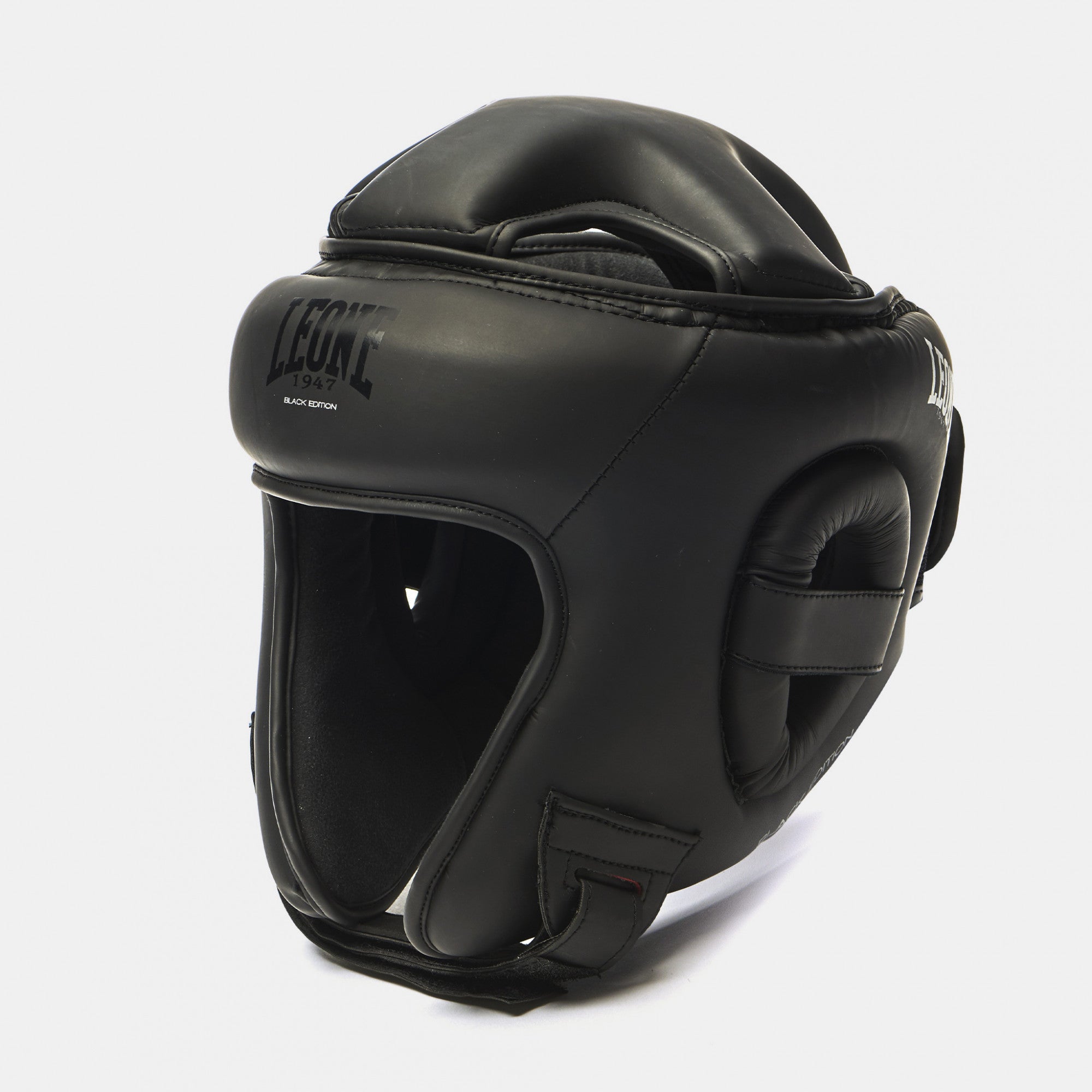 LEONE 1947 Casco Protection Unisex – Casco In Pelle Per Scherma, Protezione Viso, Colore Nero, Taglia M