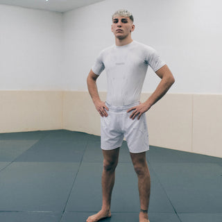 Pantalones MMA Manto Shield Blanco 