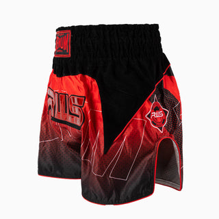 Pantalones cortos kick-tailandés RWS x Venum 2.0 Negro-rojo 