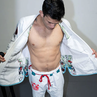 BJJ Gi Half Sumo Tengu Blanco-Combat Arena