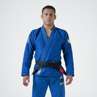 BJJ Gi Kingz MI-K Roots IBJJF Blu-Combat Arena