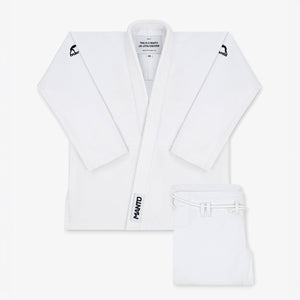 BJJ Gi Manto Base 3.0 Bianco-Combat Arena
