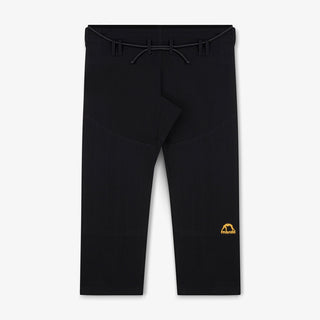 BJJ Gi Manto Base 3.0 Nero-arancione-Combat Arena