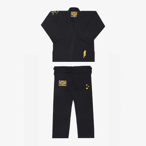 BJJ Gi Manto Tiger's Tail Negro 