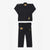 BJJ Gi Manto Tiger's Tail Negro 
