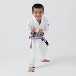 BJJ Gi niño Kingz Kore V2 IBJJF Blanco 