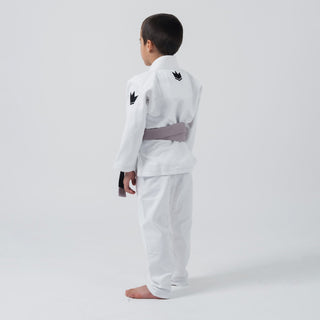 BJJ Gi niño Kingz Kore V2 IBJJF Blanco 