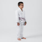 BJJ Gi niño Kingz Kore V2 IBJJF Blanco 