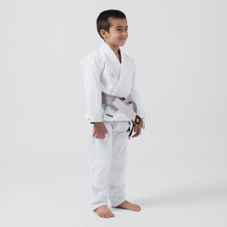 BJJ Gi niño Kingz Kore V2 IBJJF Blanco 