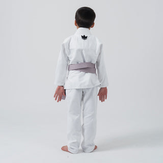 BJJ Gi niño Kingz Kore V2 IBJJF Blanco 