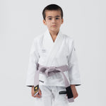 BJJ Gi niño Kingz Kore V2 IBJJF Blanco 