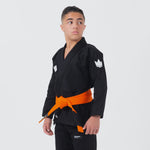 BJJ Gi niño Kingz Kore V2 IBJJF Negro 