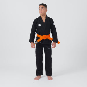 BJJ Gi niño Kingz Kore V2 IBJJF Negro 