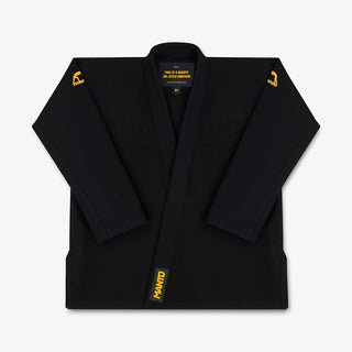 BJJ Gi Manto Base 3.0 Negro-naranja 