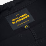 BJJ Gi Manto Base 3.0 Negro-naranja 