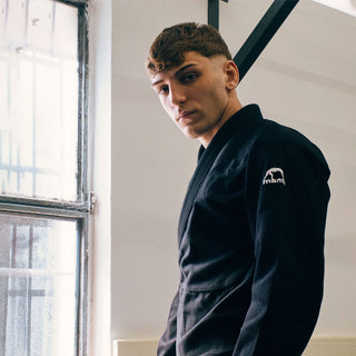 BJJ Gi Manto Base 3.0 Negro-blanco 