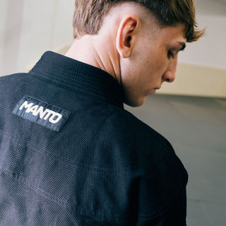 BJJ Gi Manto Base 3.0 Negro-blanco 