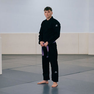 BJJ Gi Manto Base 3.0 Negro-blanco 