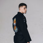 BJJ Gi Manto Tiger's Tail Negro 