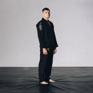 BJJ Gi Manto Tiger's Tail Negro 