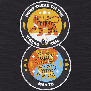 BJJ Gi Manto Tiger's Tail Negro 