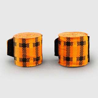 Vendas de boxeo Venum Tartan Naranja-Combat Arena