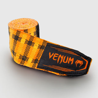 Vendas de boxeo Venum Tartan Naranja-Combat Arena