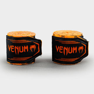 Vendas de boxeo Venum Tartan Naranja-Combat Arena