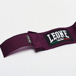 Vendas de boxeo 3,5 m Leone AB705 Rojo cereza