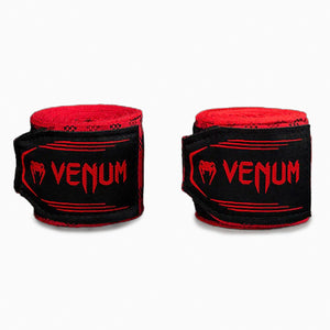 Vendas de boxeo Venum Tartan Rojo 