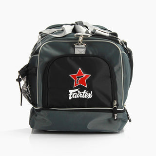 Bolso de gimnasio Fairtex BAG2 Gris-negro 