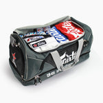Bolso de gimnasio Fairtex BAG2 Gris-negro 